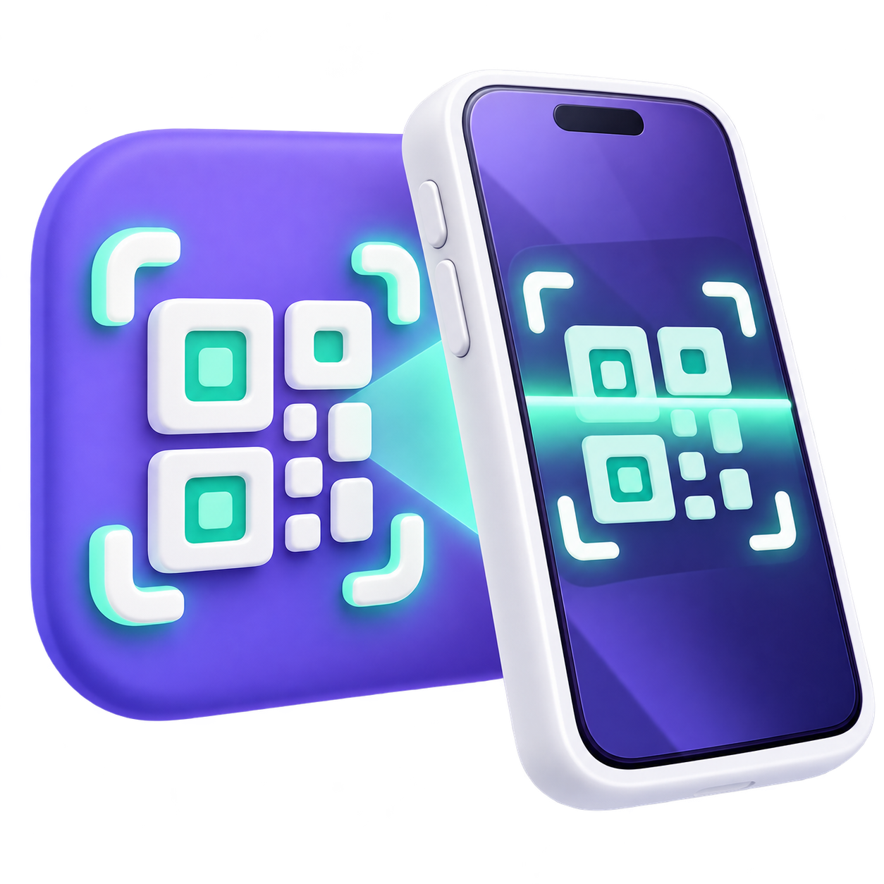 Ilustración de pago con código QR